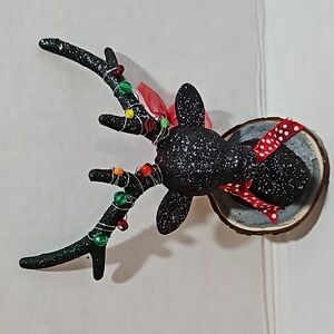 Reindeer wooden ornament